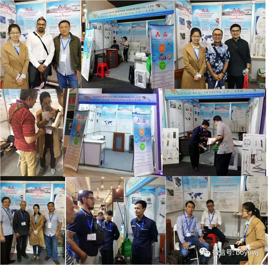 博宇公司參加2019年印尼國際門窗博覽會